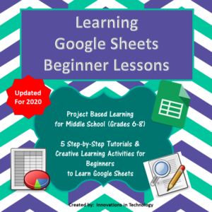 Learning Google Sheets – Beginner Lessons – Innovations in Technology